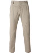 Dondup Gaubert Chinos, Men's, Size: 33, Nude/neutrals, Cotton/spandex/elastane