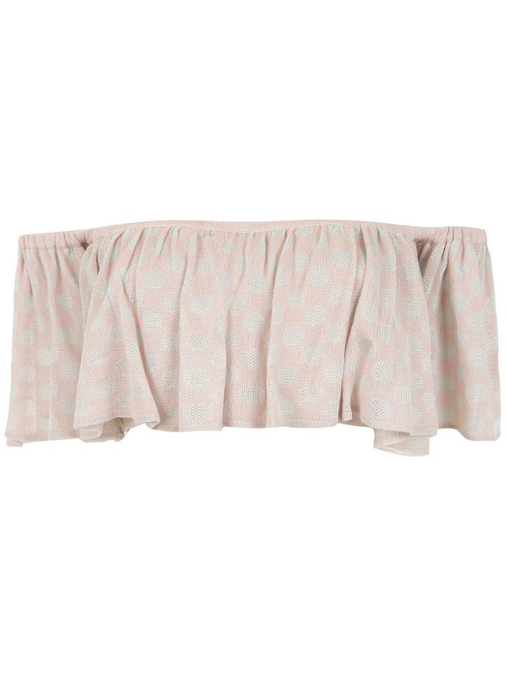 Cecilia Prado Knit Teresa Cropped Top - Pink