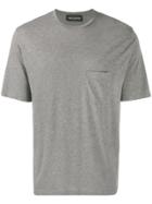 Neil Barrett Chest-pocket Short-sleeved T-shirt - Grey