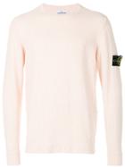 Stone Island Logo Patch Sweater - Yellow & Orange