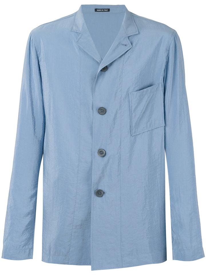 Giorgio Armani - Relaxed Blazer - Men - Cotton - 52, Blue, Cotton