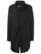 Lost & Found Rooms Logo Print Drawstring Parka