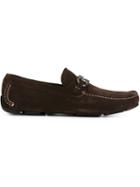 Salvatore Ferragamo Parigi Loafers, Men's, Size: 9, Brown, Calf Suede/leather/rubber