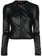 Versace Fitted Jacket - Black