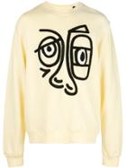 Haculla Felon Sweatshirt - Yellow