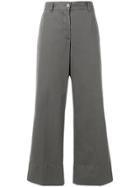 Aspesi Wide Leg Trousers - Grey