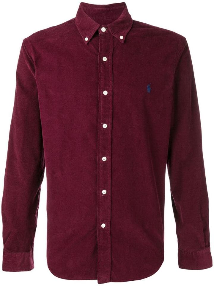 Polo Ralph Lauren Slim-fit Corduroy Shirt - Red