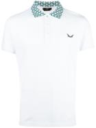 Fendi Bag Bugs Polo Shirt, Men's, Size: 46, White, Cotton