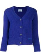 Prada Classic Knitted Cardigan - Blue