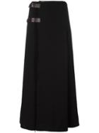 Jean Paul Gaultier Vintage Frayed Skirt, Women's, Size: 38, Black
