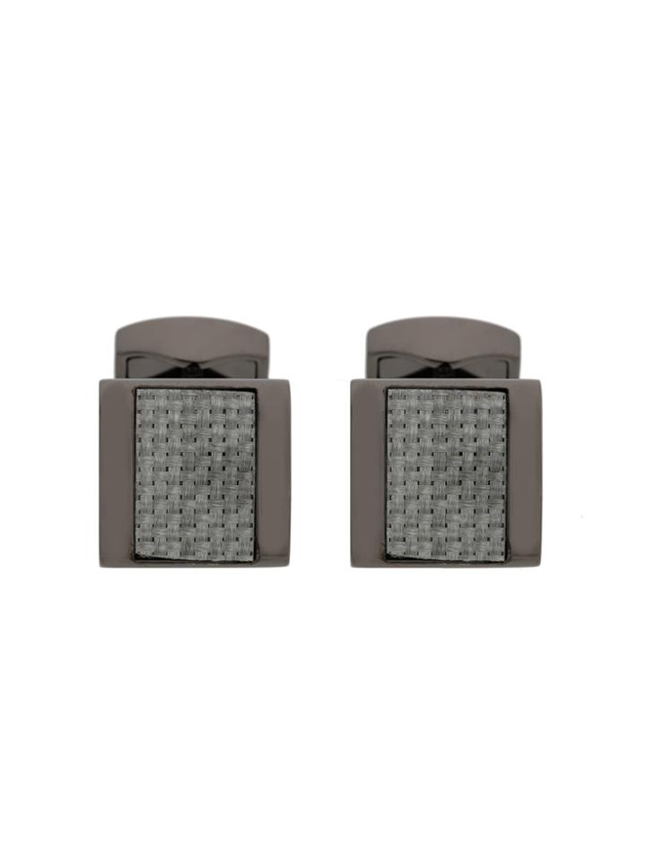 Tateossian Woven Detail Cufflinks - Metallic