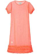 Walter Van Beirendonck Pre-owned Ruffled Detail Sheer Dress - Yellow