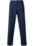 The Gigi Cropped Trousers, Men's, Size: 52, Blue, Cotton