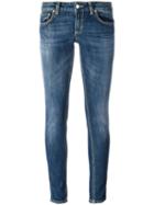 Dondup Super Skinny Jeans, Women's, Size: 29, Blue, Cotton/polyester/spandex/elastane