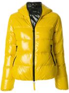 Duvetica Padded Hooded Jacket - Yellow & Orange