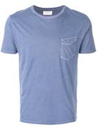 Officine Generale Round Neck T-shirt - Blue