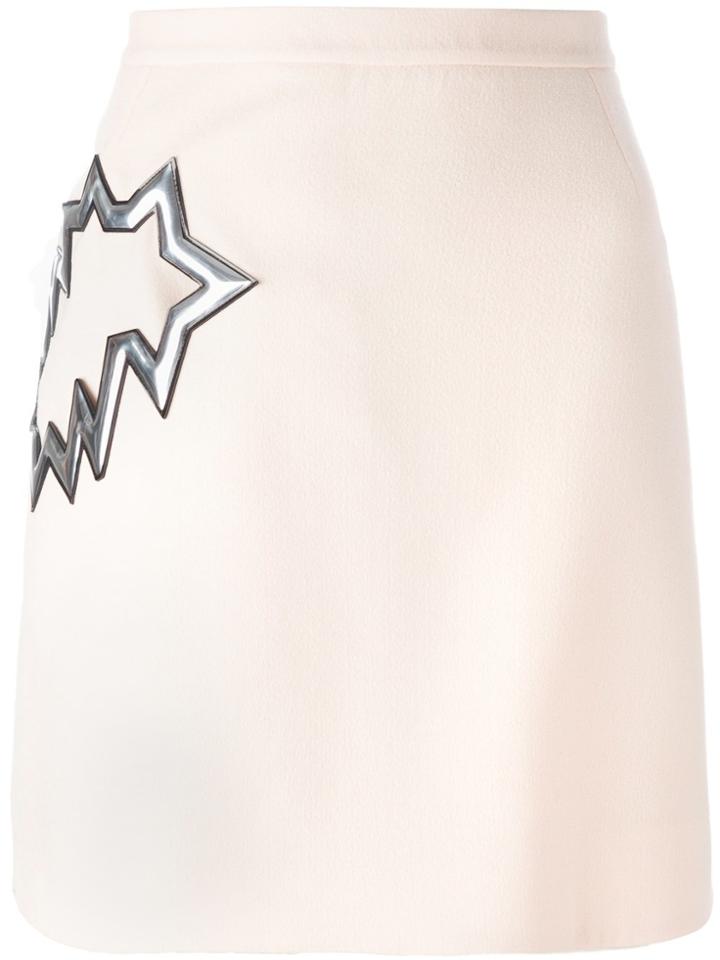 Christopher Kane Smash Pocket Skirt - Pink & Purple