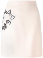 Christopher Kane Smash Pocket Skirt - Pink & Purple