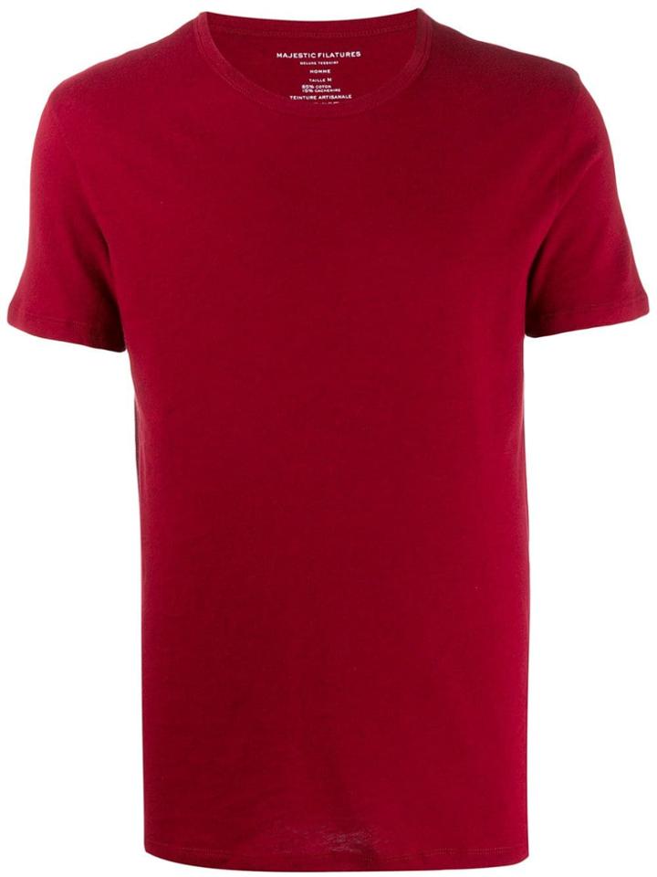 Majestic Filatures Classic Crew-neck T-shirt - Red