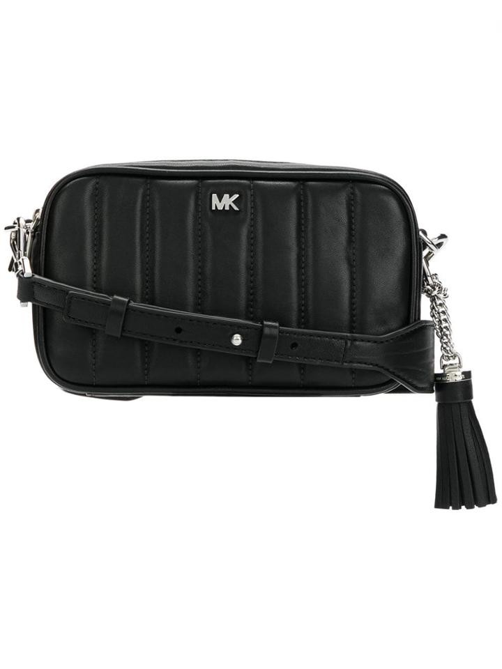 Michael Michael Kors Quilted Camera Bag - Black