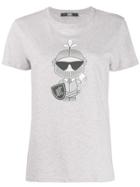 Karl Lagerfeld Printed T-shirt - Grey