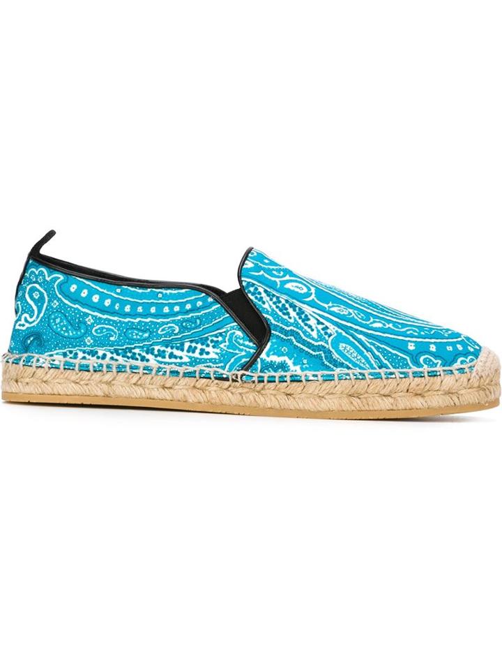 Etro Paisley Print Espadrilles