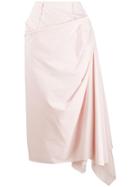 Marni High-waisted Midi Skirt - Pink