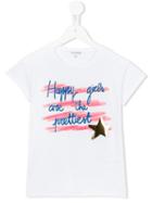 Simonetta Happy Girls T-shirt, Girl's, Size: 12 Yrs, White
