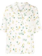 Racil Floral Print Shirt - White