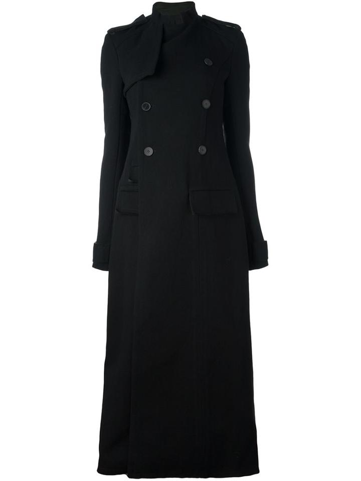 Haider Ackermann Double-breasted Long Coat