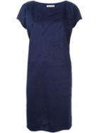 Tsumori Chisato Embroidered Beach Design Dress, Women's, Size: 3, Blue, Cotton