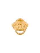 Gucci Hercules Mask Ring - Metallic