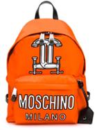 Moschino Interlocking C-clamp Backpack