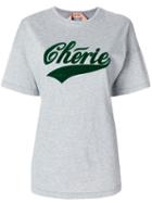 Nº21 Cherie Oversized T-shirt - Grey