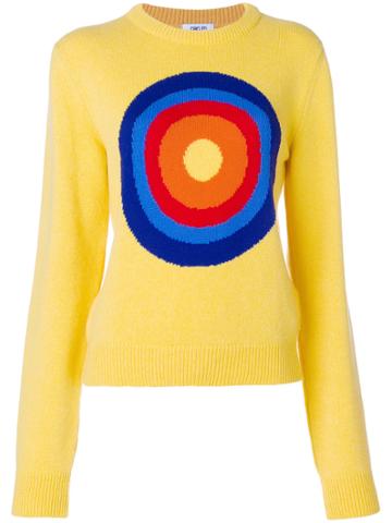 Circled Be Different Sunset Jumper - Yellow & Orange