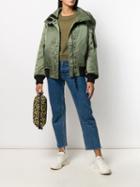 Reebok X Victoria Beckham Boxy Fit Hooded Jacket - Green
