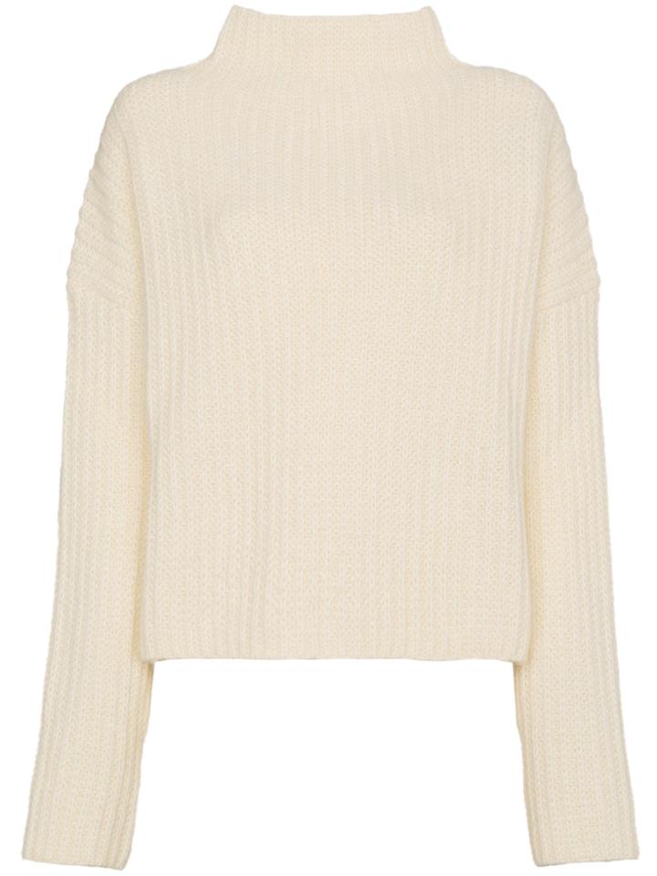 Simon Miller Rosa Roll Neck Chunky Knit Jumper - Nude & Neutrals