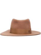 Maison Michel 'thadee' Hat, Women's, Size: Large, Nude/neutrals, Rabbit Felt