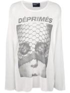 Enfants Riches Déprimés Printed Longsleeved T-shirt - White