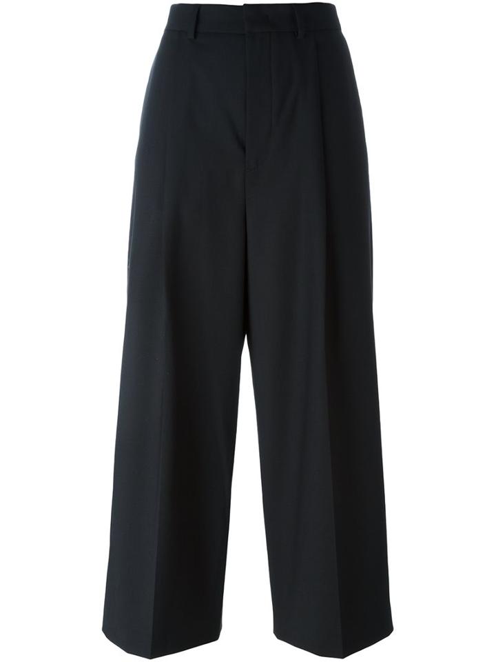 Mcq Alexander Mcqueen 'smith' Trousers, Men's, Size: 50, Black, Polyester/spandex/elastane/wool
