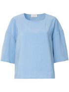Lemaire 3/4 Sleeve T-shirt - Blue