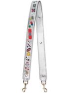 Anya Hindmarch All Over Stickers Metallic Bag Strap