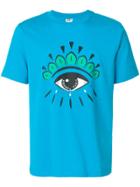 Kenzo Eye Print T-shirt - Blue