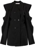 Litkovskaya Layered Double-breasted Gilet - Black