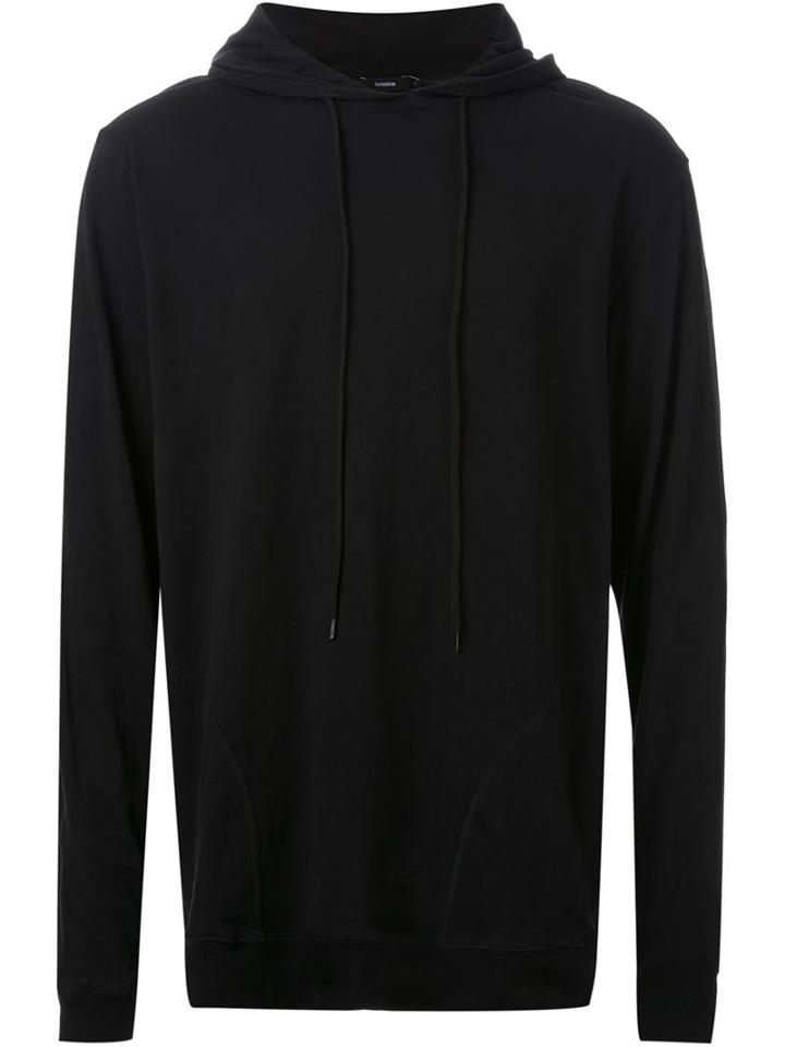 Bassike Detailed Pocket Jersey Hoodie