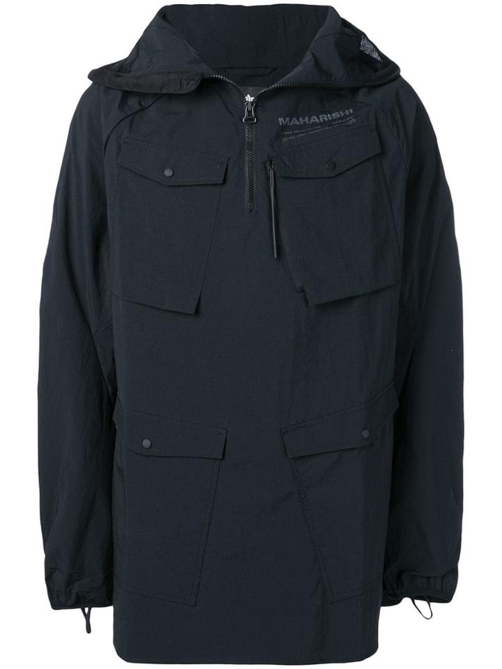 Maharishi Travel Cargo Lightweight Jacket - Black