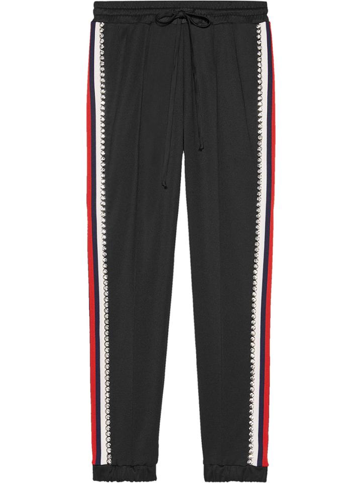 Gucci Technical Jersey Jogging Pants - Black