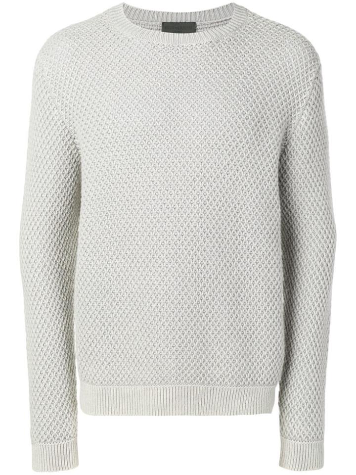 Iris Von Arnim Chunky Knit Jumper - Grey
