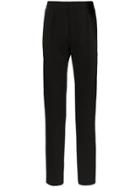 Fendi Ff Ticker Tape Logo Trousers - Black