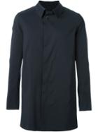 Herno Classic Raincoat, Men's, Size: 50, Blue, Polyamide